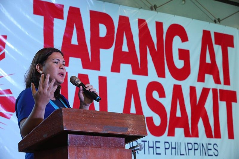 Sara Duterte kay Hontiveros: Ikaw ang mag-resign 'di si Acosta