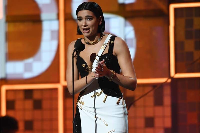 Pop star Dua Lipa wins Grammy for Best New Artist