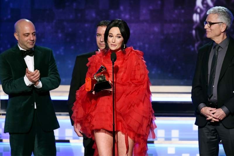 Country star Kacey Musgraves wins Grammy for Album of the Year