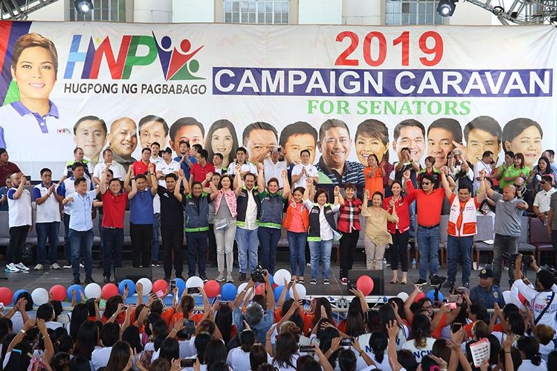 Pampanga guv asks constituents to 'vote straight' for 13-strong Hugpong slate