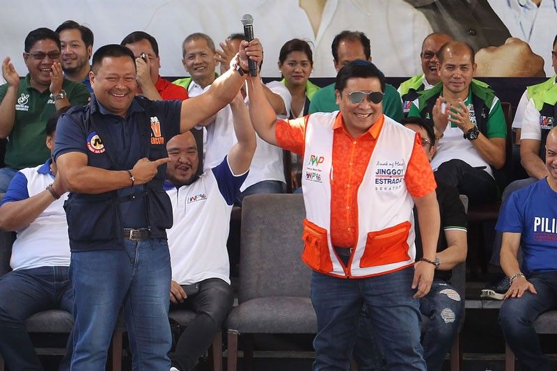 JV Ejercito at Jinggoy Estrada nagkaayos sa rally!