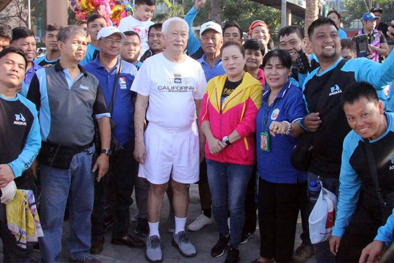 Manila mayoral candidate Alfredo Lim: No city government employees to lose jobs