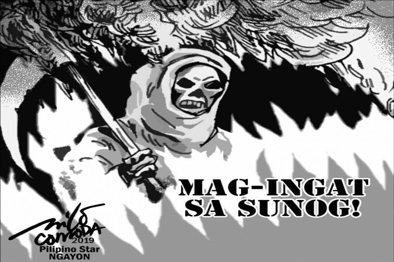 EDITORYAL - Sunud-sunod  na sunog