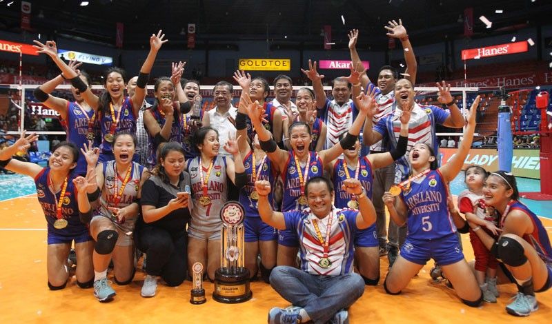 AU ladies are volley chiefs cop NCAA womenâ��s volley title a 3rd time