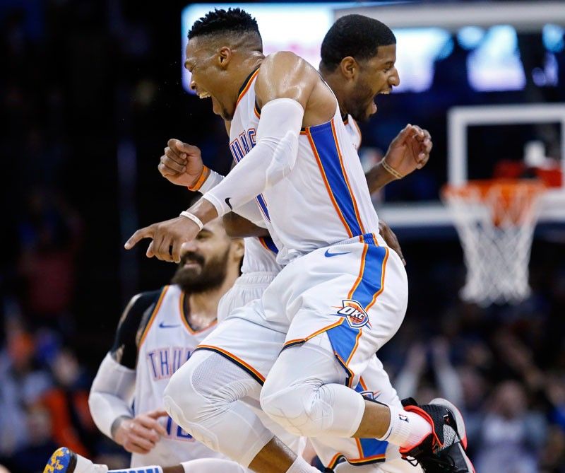 Thunder roll over Blazers