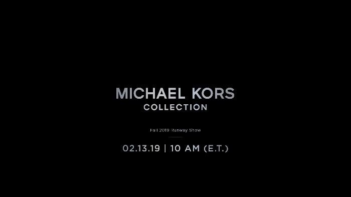 LIVE: Michael Kors Fall 2019 Runway Show