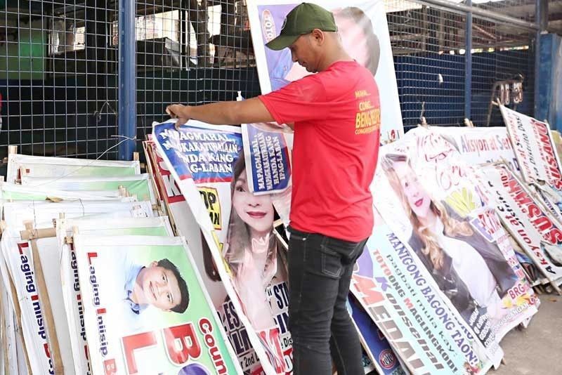 34 candidates warned over illegal posters