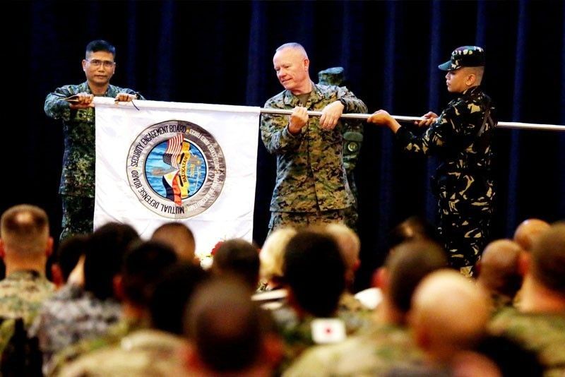 US confident in 'like-minded' allies while Philippines seeks treaty review