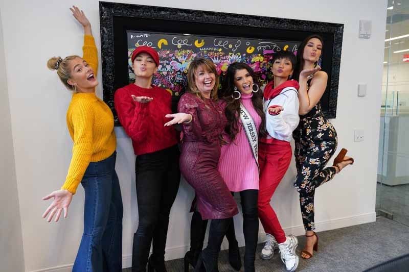 Miss Universe beauties spend Valentineâ��s Day together
