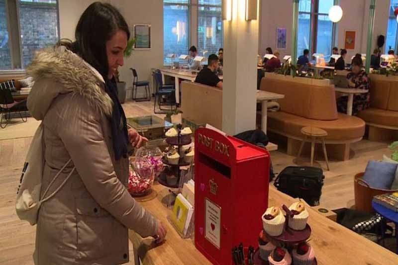 WATCH: Special post-boxes set up in UK to fight Valentine's loneliness