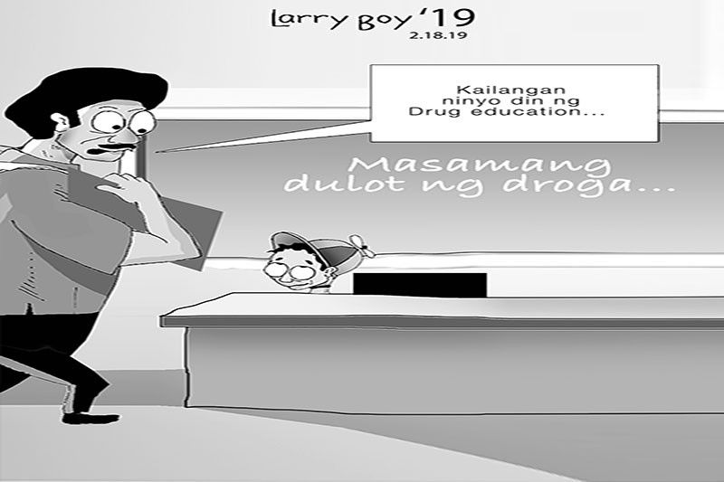 EDITORYAL - Ituro sa mga bata ang masamang dulot ng droga