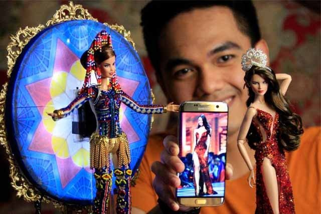 In Photos: Filipino artists pay homage to Catriona Gray by making dolls, cake