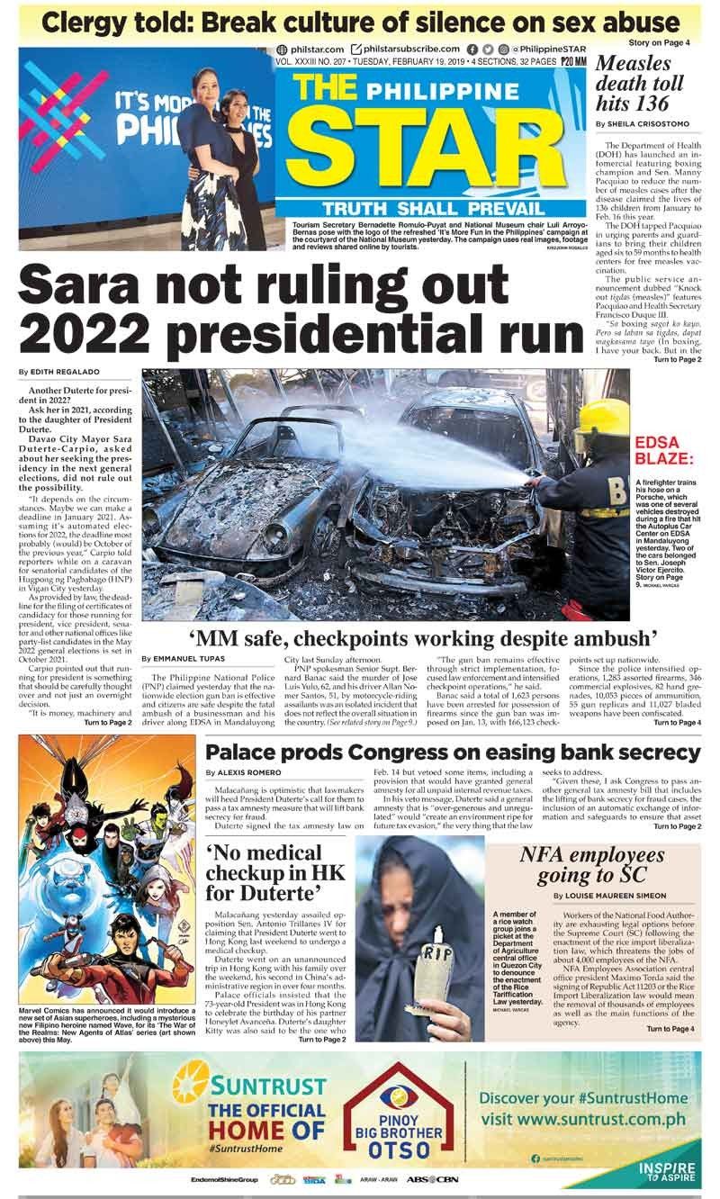 The STAR Cover (February 19, 2019)