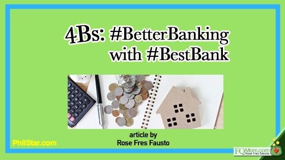 4Bs: #BetterBanking with #BestBank