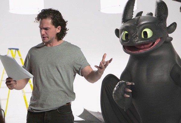 â��Game of Thronesâ�� star Kit Harington on dragons and â��How to Train Your Dragonâ��Â 