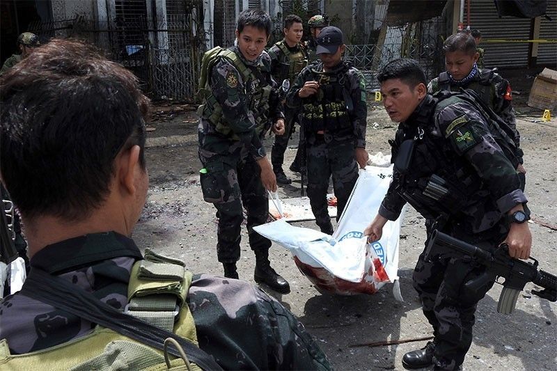 Severed feet in Jolo blast site not from 23 fatalities