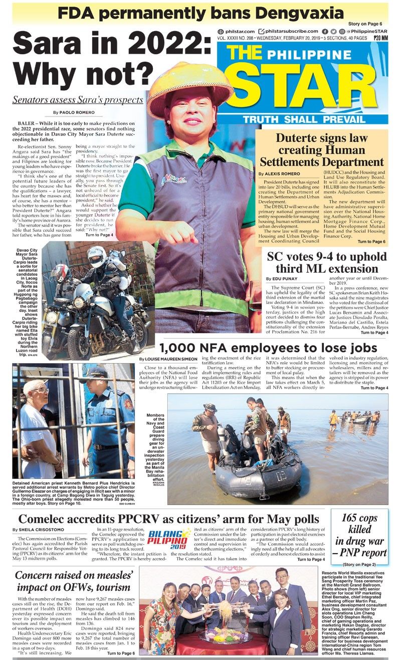 The STAR Cover (February 20, 2019)