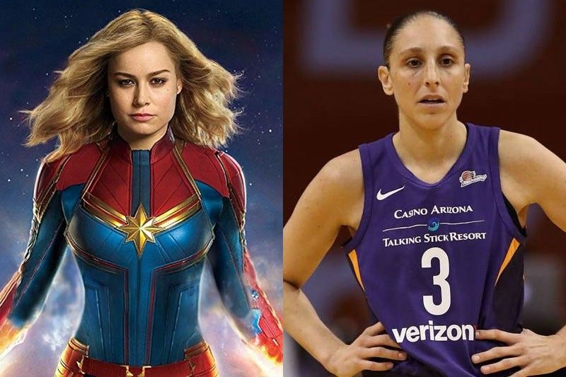 WATCH: Captain Marvel, WNBA team up for women empowerment