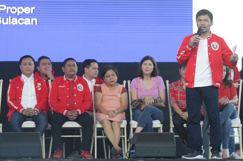 Pacquiao: No plans of higher post in 2022