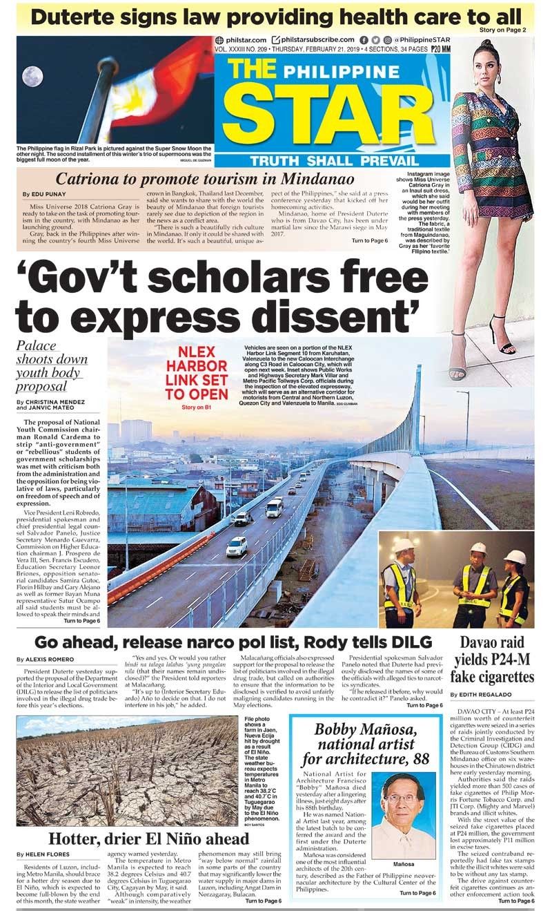 The STAR Cover (February 21, 2019)