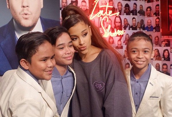 Ariana Grande admits feeling nervous in duet with TNT Boys