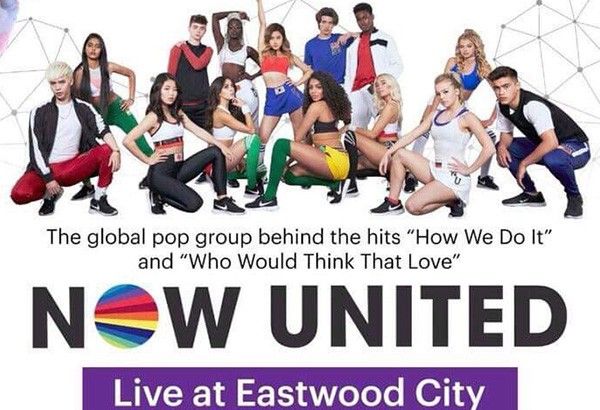 Now United global pop group coming back to Manila