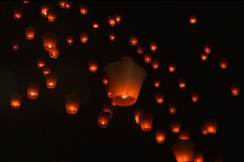 WATCH: Hundreds of lanterns take flight at Mid-Autumn Lantern Festival