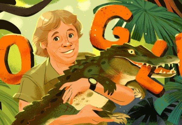 Google honors â��Crocodile Hunterâ�� Steve Irwin