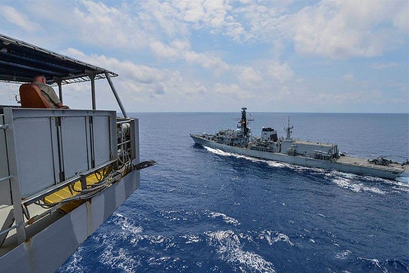 US, UK hold second South China Sea joint drills in 2 months
