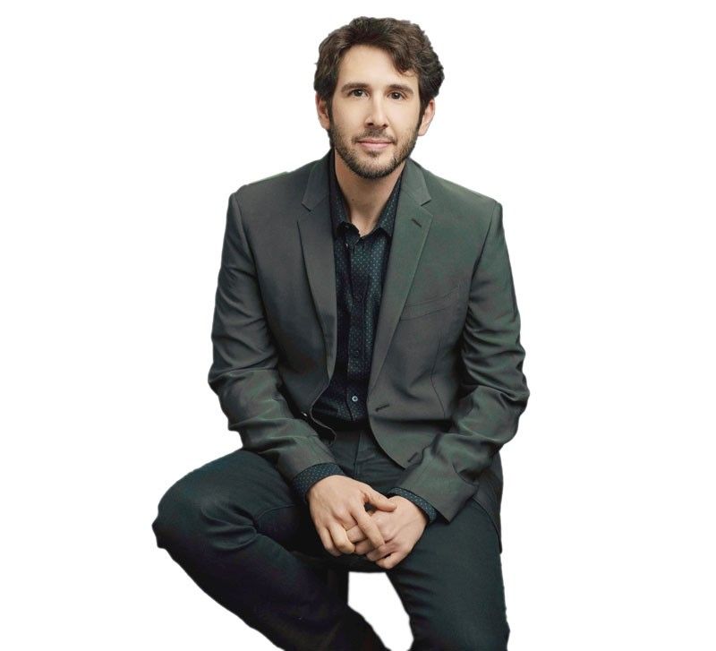 What inspires Josh Groban come showtime