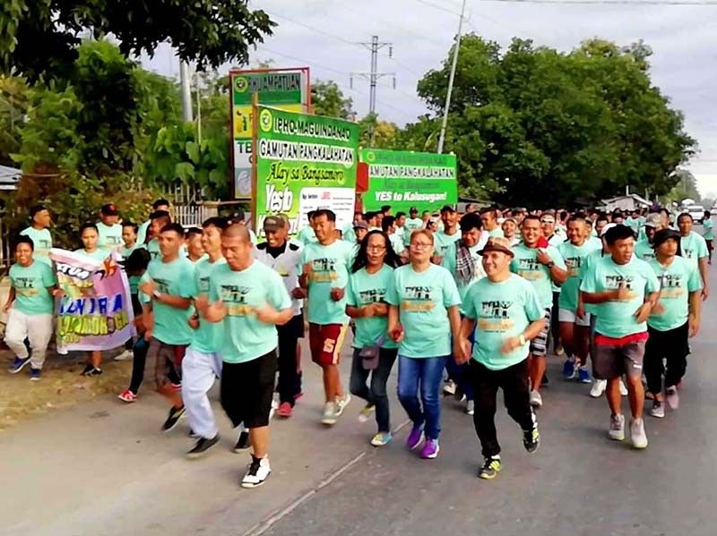 Over 30 drug dependents surrender in Maguindanao