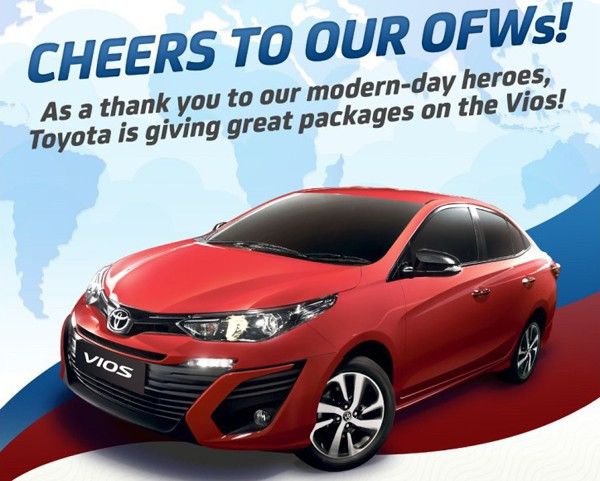 OFWs can get special Vios promo from Toyota â�� here's how!