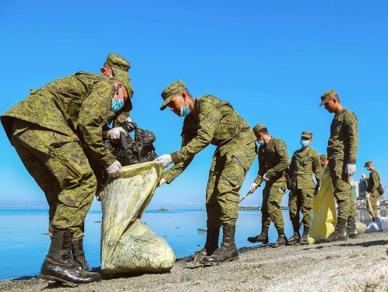 5 million kilos of trash removed from Manila Bay â�� DILG