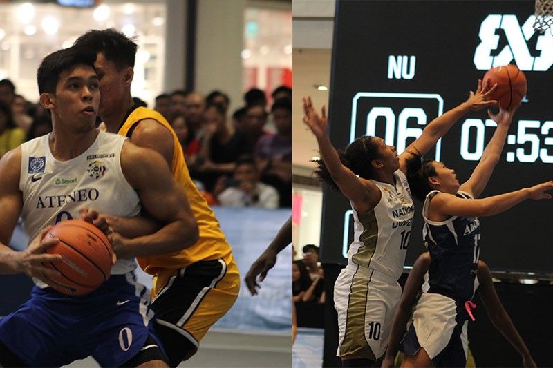 Blue Eagles, Lady Bulldogs rule UAAP 3x3 hoops