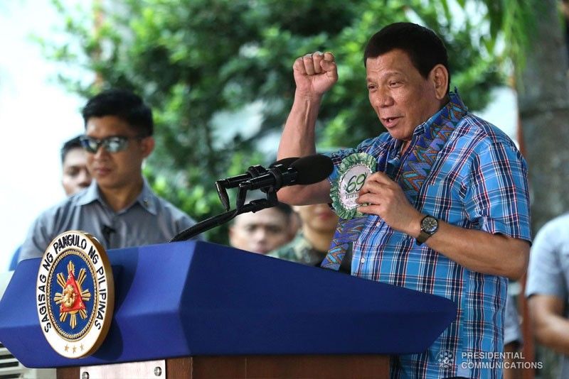 Law and order, eradicating corruption keys to prosperity â�� Duterte