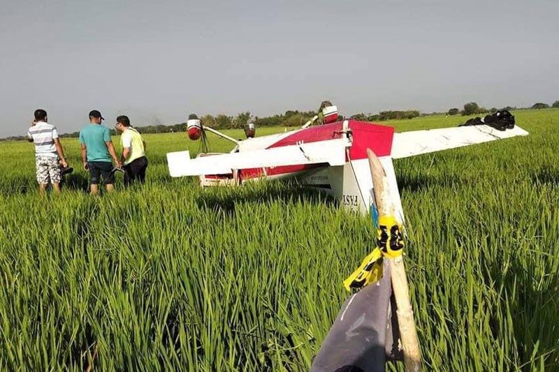 Plane crash: 2 piloto sugatan