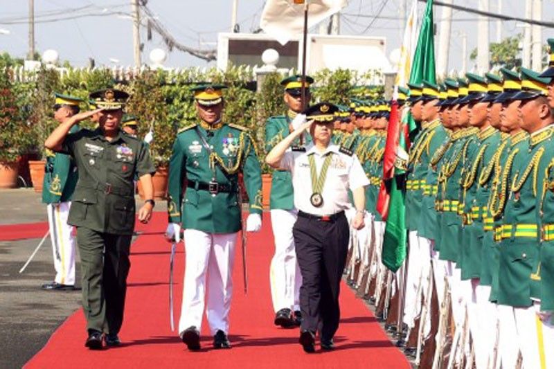 Japan army chief visits Fort Magsaysay