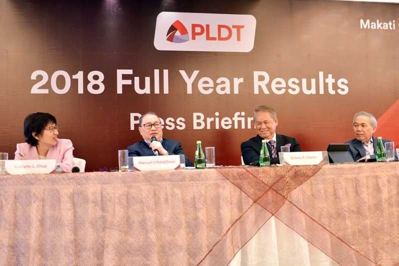 PLDT allots record capex as 2018 earnings jump 44%
