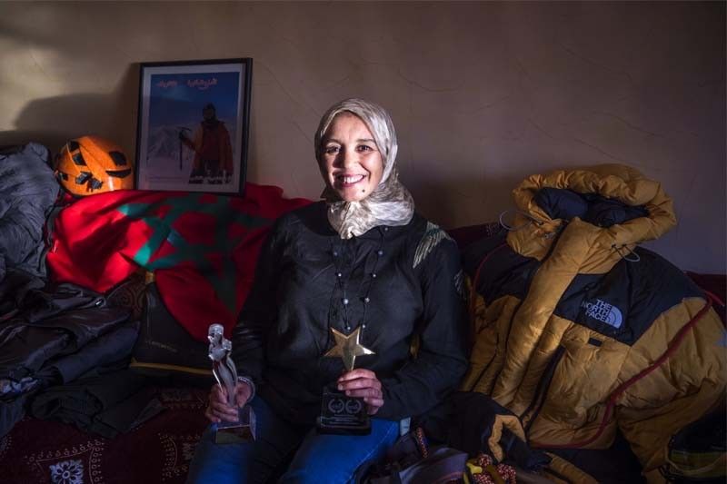 WATCH: Moroccan climber inspires girls to conquer fears