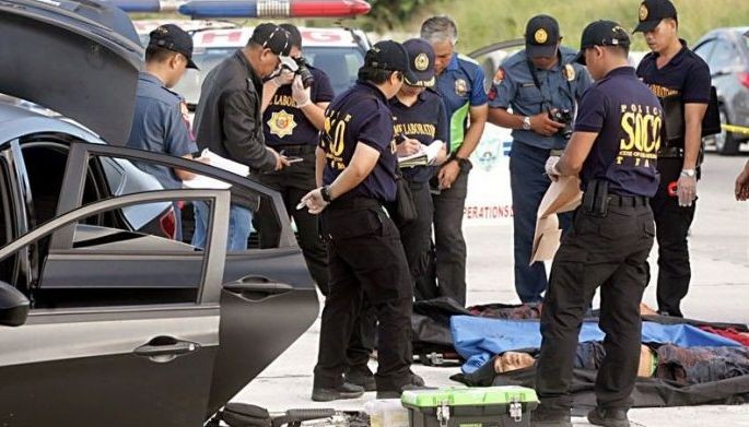 4 carjack suspects  slain in shootout in Muntinlupa City