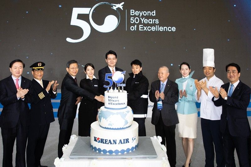 Korean Air celebrates 50 years, looks forward to centennial milestone