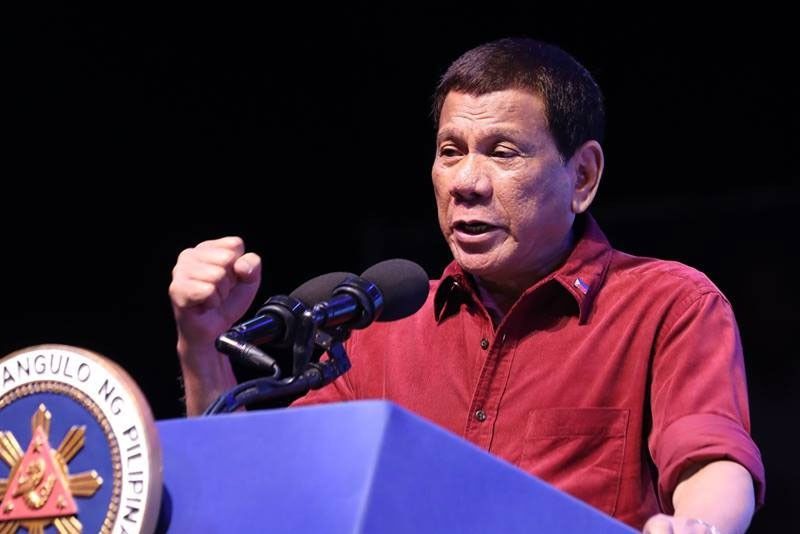 Duterte: Purge vs corruption wonâ��t stop