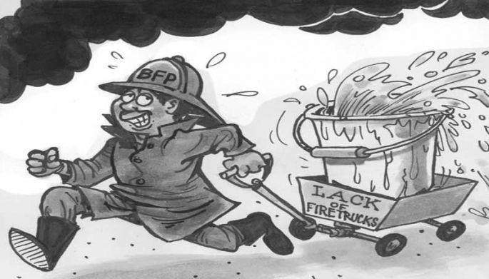 EDITORIAL - Where&rsquo;s the fire truck?