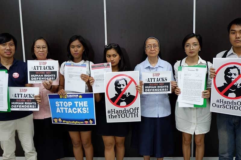 Groups file complaints to CHR over incidents of red-tagging