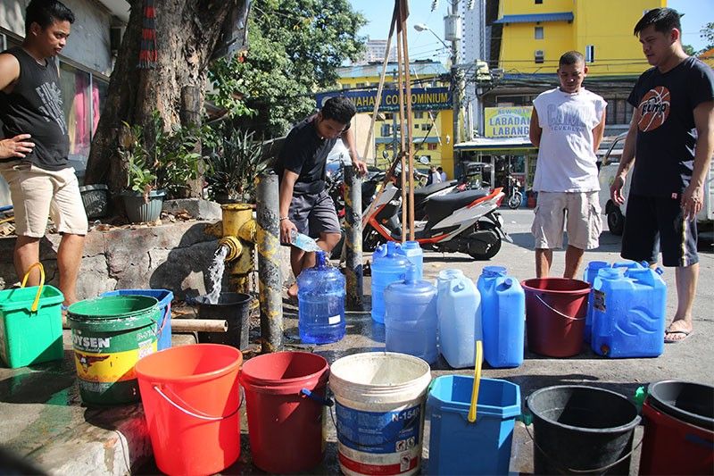 Manila Water trying to 'achieve predictability' of water interruption schedule