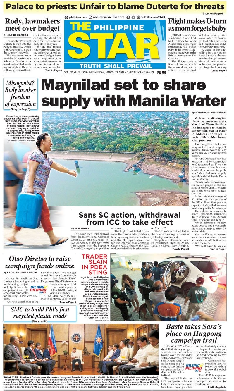 The STAR Cover (March 13, 2019)