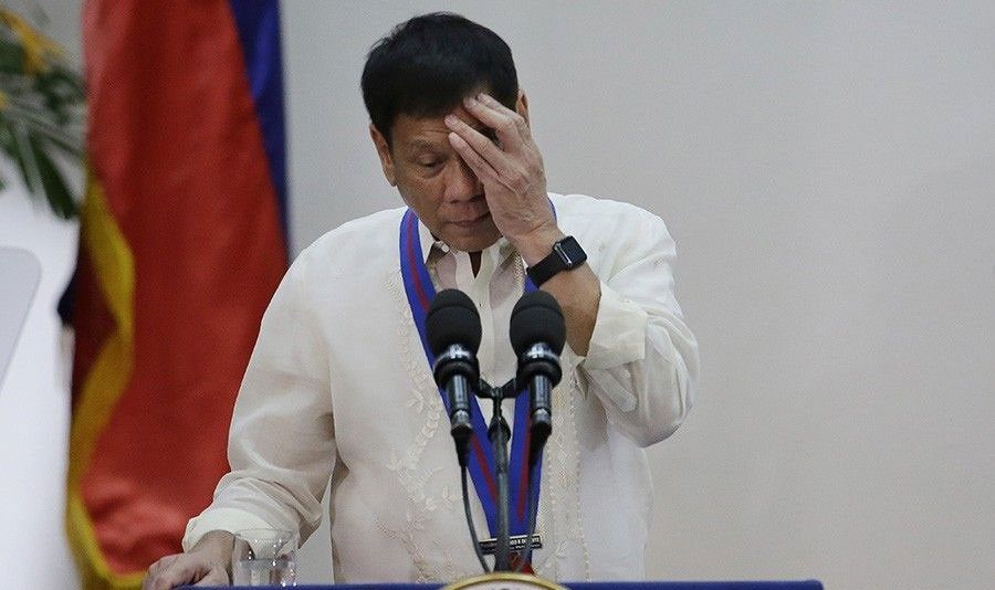 Headache prevents Duterte from campaigning