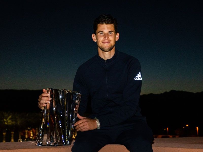 Thiem rallies to deny Federer sixth ATP Indian Wells Masters title