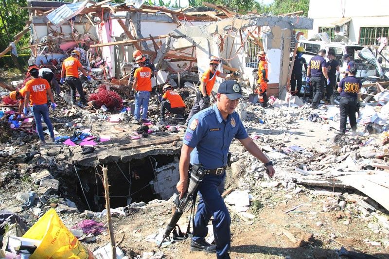 Batangas explosion: 2 patay, 1 sugatan