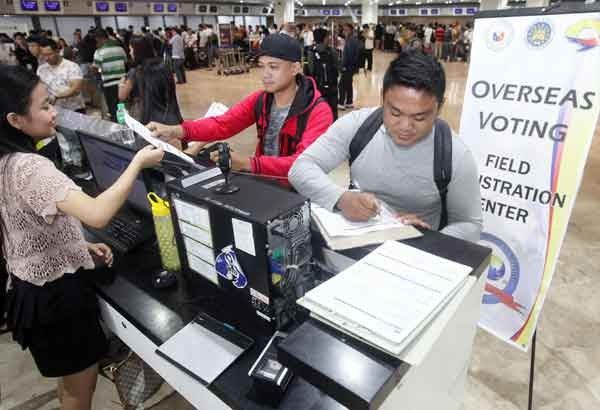 Comelec delegates canvassing powers to Department of Foreign Affairs